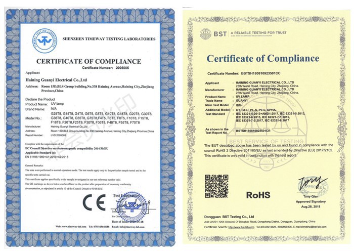 certification of uv bulb replacement certification of uv bulb replacement